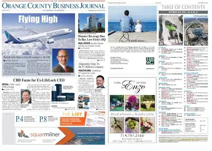 Orange County Business Journal – September 16, 2019