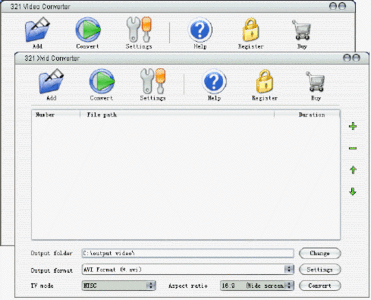 321 Video Converter 1.2.25 &  Xvid Converter 1.2.24