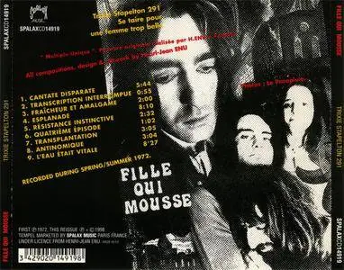 Fille Qui Mousse - Trixie Stapelton 291: Se Taire Pour Une Femme Trop Belle (1998) {Spalax Music}