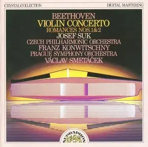 Beethoven - Violin Concerto, Romances Nos. 1 & 2 - Josef Suk (1988)