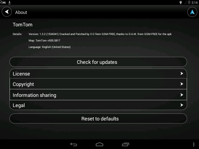 TomTom 1.3.2 Europe 935.5817 for Android