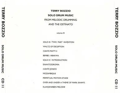 Terry Bozzio - Solo Drum Music CD II, Volume III (1994) {Slam International}