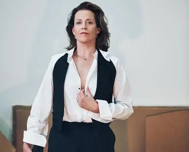 Sigourney Weaver by Collier Schorr for Interview August 2022