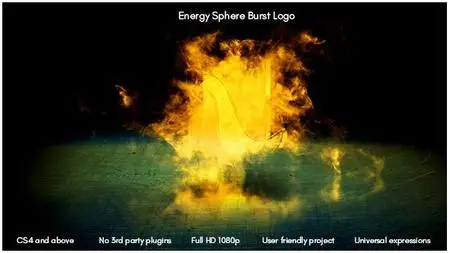 VideoHive Energy Sphere Burst Logo 16350245