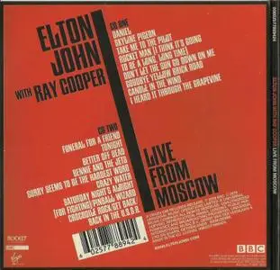 Elton John with Ray Cooper - Live From Moscow [2CD] (2020)