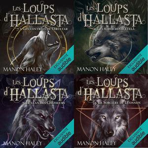 Manon Haley, "Les loups d'Hallasta", 4 tomes