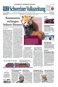 Schweriner Volkszeitung Gadebusch-Rehnaer Zeitung - 14. November 2019