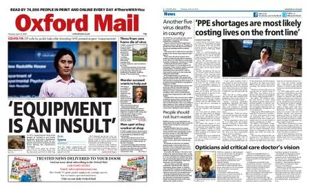 Oxford Mail – April 16, 2020