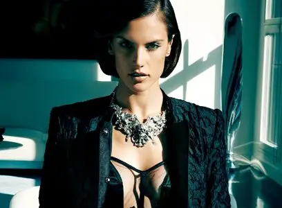 Alessandra Ambrosio by James Macari for Vogue Brazil December 2011