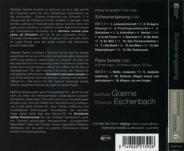 Matthias Goerne, Christoph Eschenbach - Schubert: Schwanengesang, Sonata D. 960 (2012)