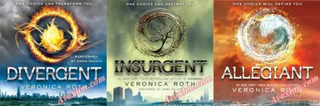 Divergent / Insurgent / Allegiant (Trilogy) (read by Emma Galvin) [Repost]