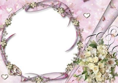 Romantic Frame for Photoshop