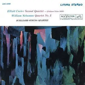 Juilliard String Quartet - Elliott Carter, William Schuman: String Quartets (1961/2016) [Official Digital Download 24/192]