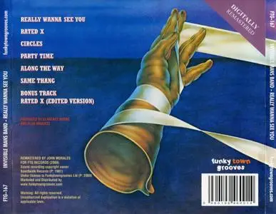 Invisible Man's Band - Really Wanna See You (1981) [2009, Remastered & Expanded Edition]