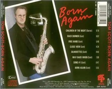 Tom Scott - Born Again (1992) (Repost)