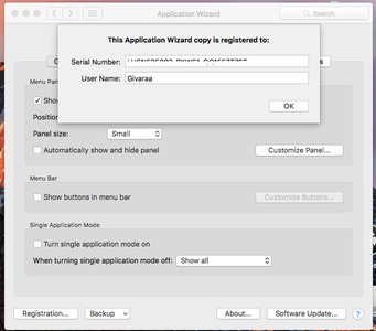 Application Wizard 3.6.4 MacOSX