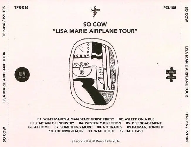 So Cow - Lisa Marie Airplane Tour (2016) {Tall Pat}