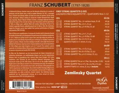 Zemlinsky Quartet - Franz Schubert: The First String Quartets (1-12) (2008) 4CD Box Set