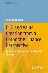 ESG and Value Creation from a Corporate Finance Perspective