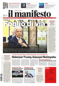il Manifesto - 9 Luglio 2025
