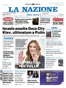 La Nazione Massa Carrara - 30 Agosto 2025