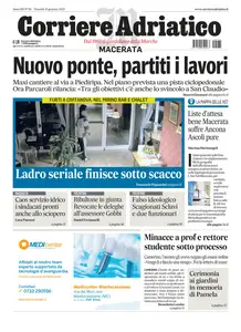 Corriere Adriatico Macerata - 31 Gennaio 2025