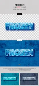 Frozen 2 - PSD Text Effects