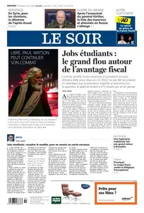 Le Soir - 18 Décembre 2024