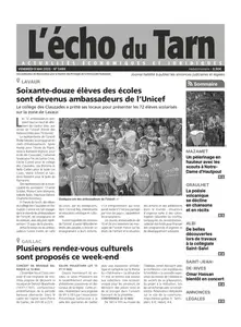 L'Echo du Tarn - 9 Mai 2025