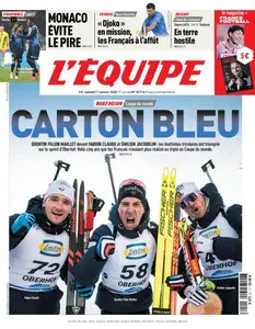 L’equipe du Samedi 11 Janvier 2025