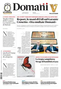 Domani - 30 Ottobre 2025