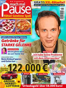 Mach mal Pause - 29 September 2025