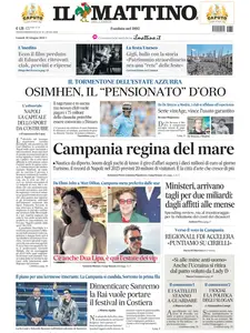 Il Mattino Napoli - 30 Giugno 2025