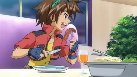 Bakugan Battle Brawlers 16 SUB - It's All Guts!! (854x480 DVD-Rip mkv