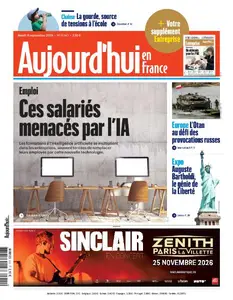 Aujourd’hui en France - 15 Septembre 2026
