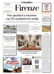 la Repubblica Firenze - 2 Ottobre 2024