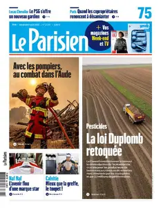 Le Parisien du Vendredi 8 Août 2025