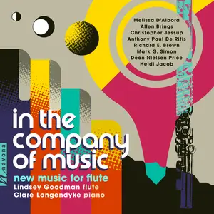 Lindsey Goodman & Clare Longendyke - in the company of music (2024) [Official Digital Download 24/96]