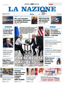 La Nazione Siena - 28 Luglio 2025
