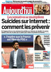 Aujourd'hui en France - Samedi 9 Mars 2013