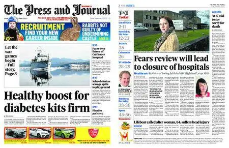 The Press and Journal Inverness – September 22, 2017