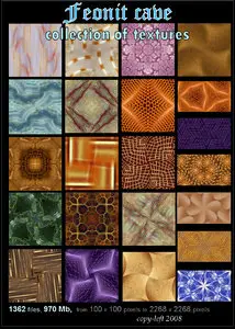 Feonit cave. Huge collection of textures