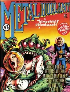 Metal Hurlant N° 1 à 4 - Année 1975 Complète