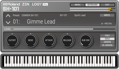 Roland Cloud SH-101 v1.1.7