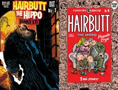 Hairbutt the Hippo - Private Eye #1-4 (2012)