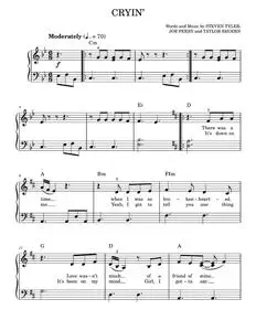 Cryin - Aerosmith (Easy Piano)