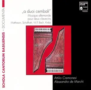 A Duoi Cembali: Mattheson, Schaffrath, W.F.Bach, Krebs (Attilio Cremonesi & Alessandro de Marchi) [1997]