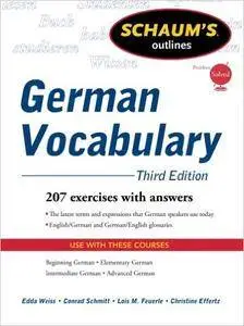 Schaum's Outline of German Vocabulary, 3rd Edition