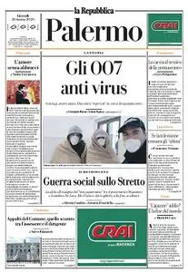 la Repubblica Palermo - 26 Marzo 2020