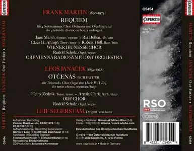 Leif Segerstam, Wiener Jeunesse Chor, ORF Vienna Radio Symphony Orchestra - Martin: Requiem; Janáček: Otčenáš (2022)